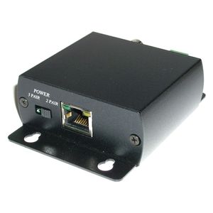 Transceptor de vídeo pasivo BNC ACDC a RJ45 TTP111VPC