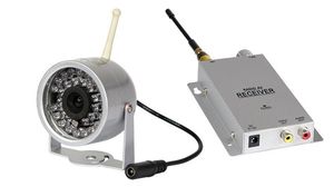 Kit 4 x cámaras externas Wireless 2.4 GHz + receptor