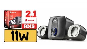 Altavoz NGS Comet 2.1 20W RMS Jack 3.5mm alimentación USB