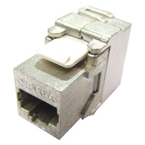 Keystone RJ45 hembra a TB110 Cat.6 STP sin herramientas