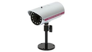 Cámara IP CMOS 1/4" SXGA 1.3 Megapixel 802.11 b/g IR resistente a salpicaduras