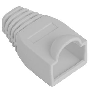 Cubierta de PVC Lanberg para conector RJ45 de color gris Pack de 100uds
