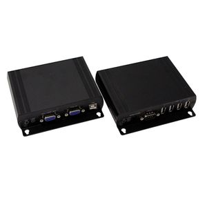 Extensor de VGA AUDIO USB RS232 IR por cable UTP Cat.5e y Cat.6