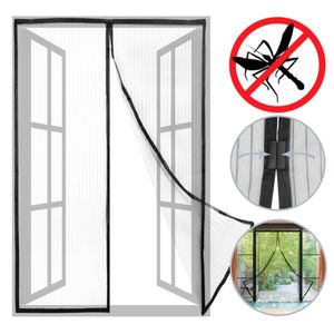 Mosquitera para puerta 100 x 210 cm con cierre magnético