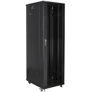 Armario Rack 19" de pie 42U F1000 600x1000x2047mm negro Lanberg