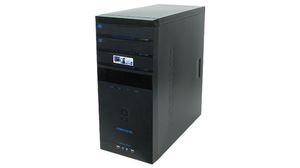 Caja ATX Powerlogic Climatica C500SX con LCD fuente 600W 2 x USB 2.0 120mm