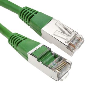 Cable de red ethernet Cat. 6 FTP de 1 m de color verde