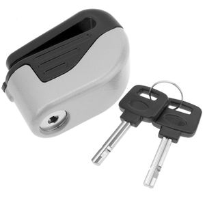 Candado antirrobo con llave de freno de disco para bicicleta y moto 83x60x30mm