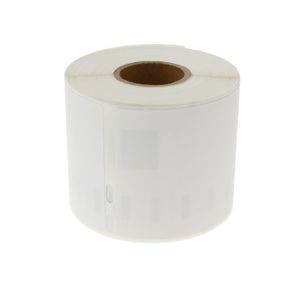 Rollo bobina de 220 etiquetas adhesivas compatibles con Dymo S0722430 y 99014 54x101mm