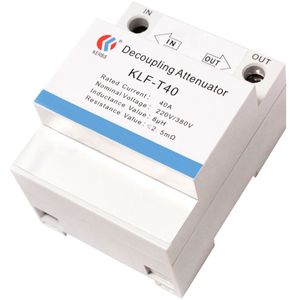 Atenuador desacoplador 40A 220/380V carril DIN 36mm