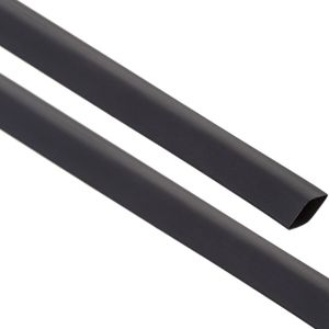 Caja termoretráctil color negro diámetro 19 - 9,5 mm bobina de 6m