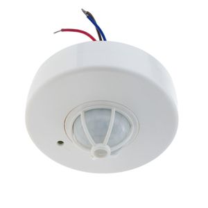 Detector de movimiento por infrarrojos de techo con un sensor