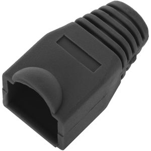 Cubierta de goma para conector RJ45 de color negro
