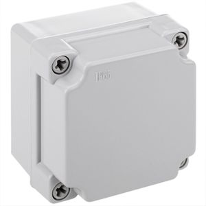 Caja estanca de superficie cuadrada IP65 100x100x70mm