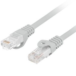 Cable de red ethernet Cat. 6 UTP de 0,25 m de color gris PCU6-10CU-0025-S