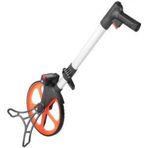 Odómetro de rueda para medición de distancia profesional. Topómetro de diámetro 320 mm y altura 940 mm