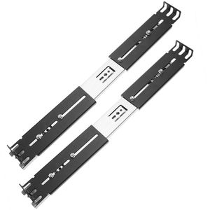 Guías laterales telescópicas de 390 mm extensibles para caja rack 19" IPC