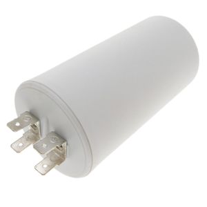 Condensador de arranque para motor eléctrico 55µF 450VAC.