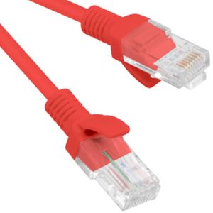 Lanberg cable de red ethernet UTP Cat. 6 rojo 0,5m
