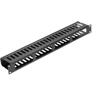 Panel de gestión ordenación de cables para armario rack de 1U x 60 mm