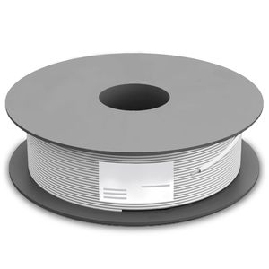 Bobina de cable de red ethernet Cat.6a S/FTP de 100 m de color gris