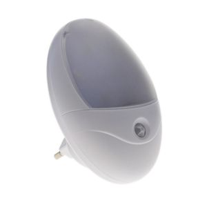 Luz LED nocturna con sensor de movimiento tipo enchufe 230VAC