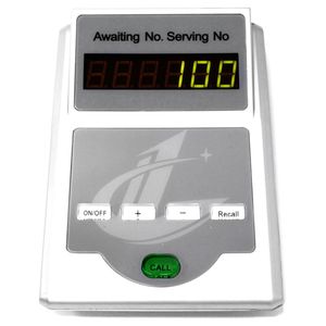 Gestión de colas electrónico Su Turno 3-dígitos programable (controlador)