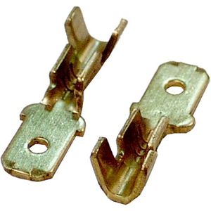 Terminal Faston Macho 4.8 mm Pack de 100 uds