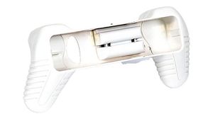 Soporte para mando Wii recargable, Blanco