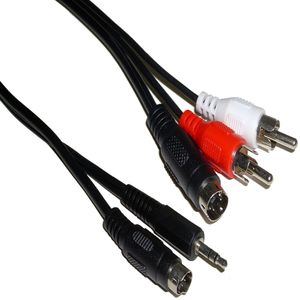 Cable TV Audio SVHS M/M 5m