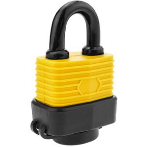 Candado de seguridad acero con protección exterior IP44 30mm arco 62mm