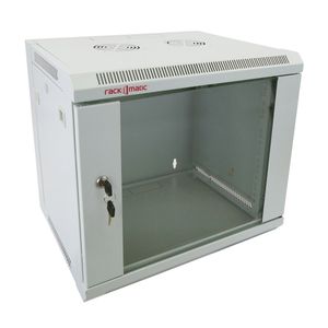 Armario rack mural 19" 12U 570x450x655mm pared SOHORack desmontado DIY blanco de RackMatic