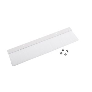 Panel pasacables para armario rack 19" blanco con cepillo 1U Lanberg AK-1102-S