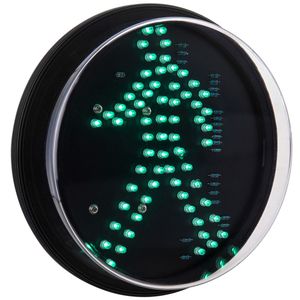 Luz LED para semáforo IP65 200mm de 220VAC peatón verde