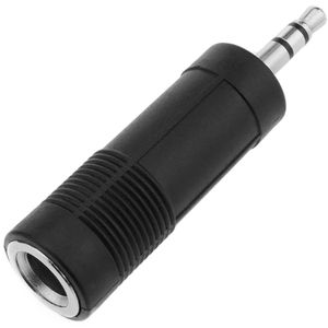 Adaptador Audio Estéreo (Jack-3.5mm-M / Jack-6.3mm-H)