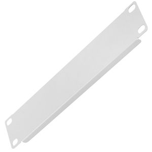 Panel ciego de 1U para armario rack 10" Tapa blanca Lanberg AK-1403-S
