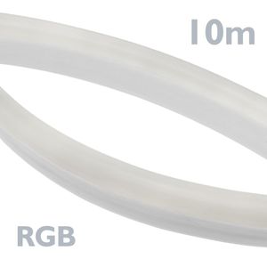 Tira luz flexible LED Neón Flex LNF 26x14mm 220VAC de 10m RGB multicolor