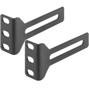 Pestañas metálicas de 1U 55mm para rack 19"