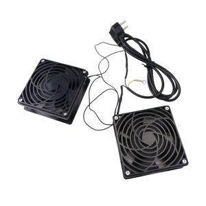 Ventiladores de techo para armario rack 19" de 2 x 120mm 220VAC