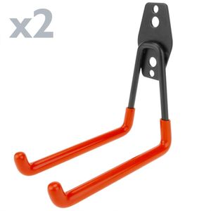 Pack 2 ganchos multiusos 60 x 130 x 130 mm