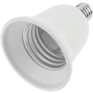 Adaptador rosca de bombilla E14 a E27