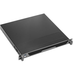 Caja rack 19" IPC ATX, MiniATX o microATX 1U 2 x 3.5" o 4 x 2.5" fondo 400mm