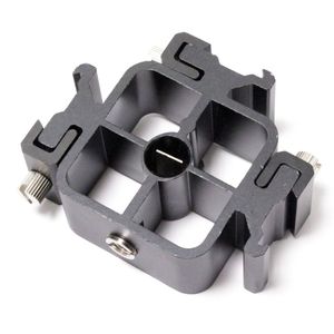 Rótula para sujección de paraguas y zapata flash triple cuadrada