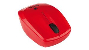Ratón óptico Wireless NGS Bernoulli mini hasta 1600 dpi Rojo