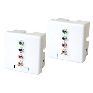 Extensor de audio digital y vídeo YPbPr UTP Cat.5 pared emisor y receptor YW02D