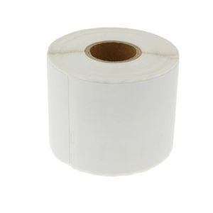 Rollo bobina de 320 etiquetas adhesivas compatibles con Dymo S0722440 y 99015 54x70mm