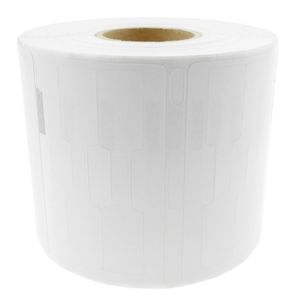 Rollo bobina de 1500 etiquetas adhesivas compatibles con Dymo 11351 Dumbell 54x11mm