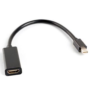 Cable adaptador de Lanberg mini Displayport macho a HDMI hembra 20 cm