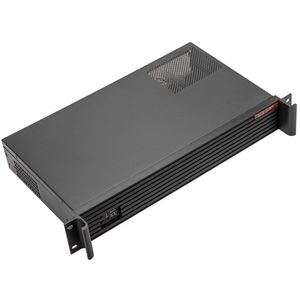 Caja rack 19" IPC mini-ITX 1.5U 1x3.5" 2x2.5" fondo 250mm