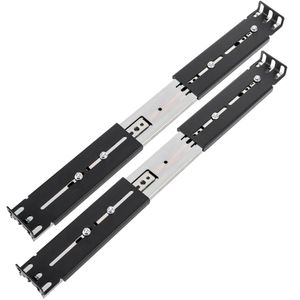 Guías laterales telescópicas de 450 mm extensibles para caja rack 19" IPC